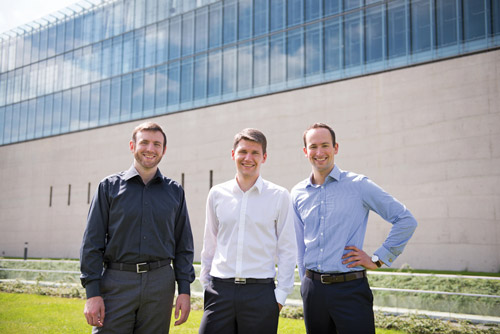 magazino Nikolas Engelhard, Lukas Zanger und Frederik Brantner