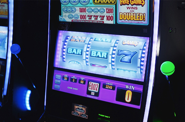 Spielautomat in einem Casino